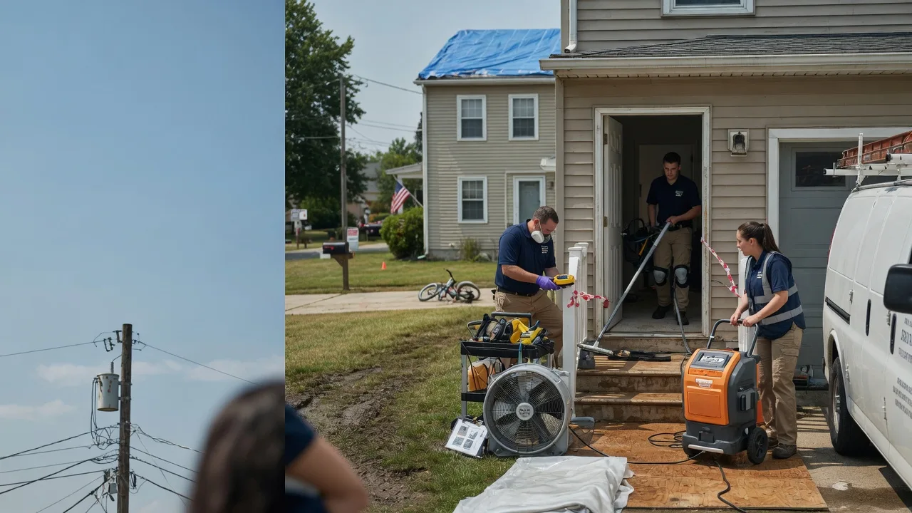 Water Damage Repair in Gile, WI near me